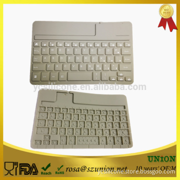 CE FCC ROHS custom silicone keyboard cover colorful